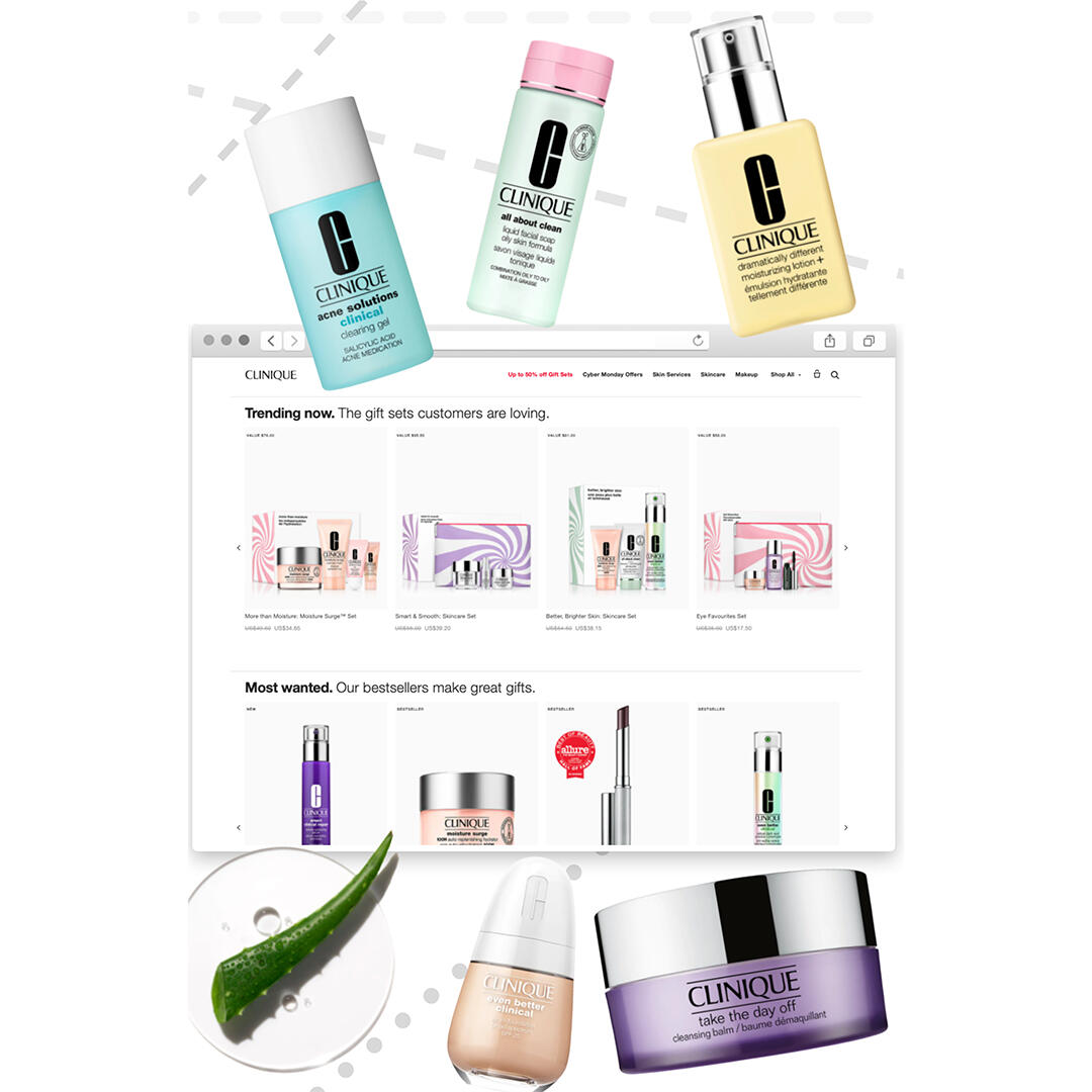 Clinique Web and Product Descriptions